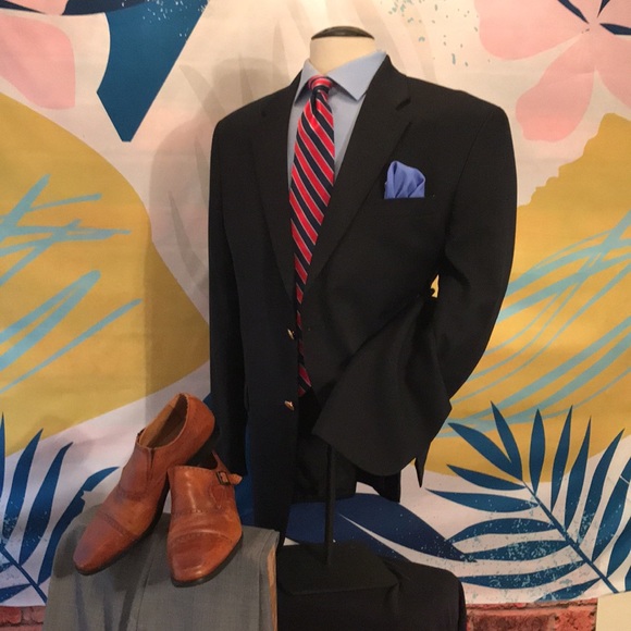 Chaps Blue Blazer - Picture 14 of 17